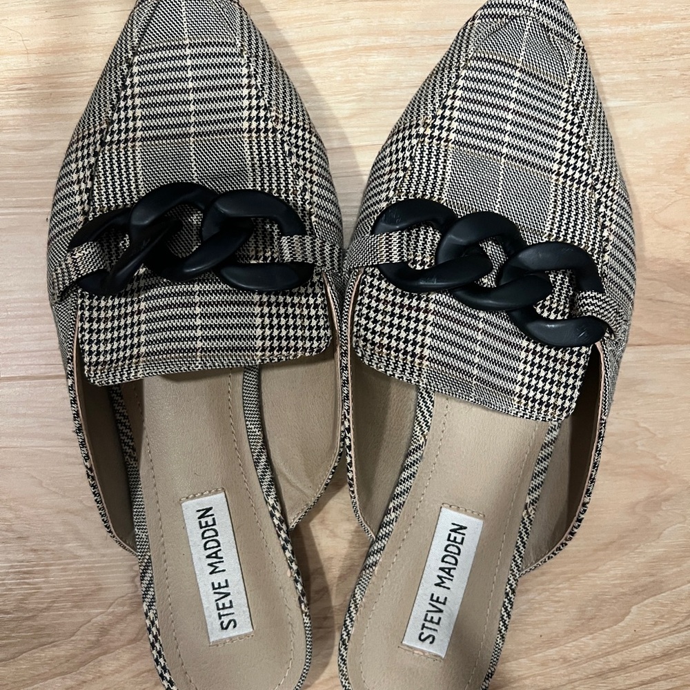 Steve Madden Plaid Women's Shoes Size 9.5
